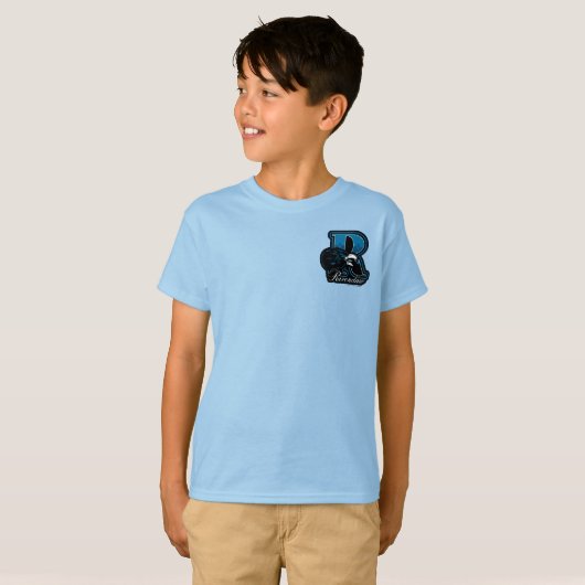 HARRY POTTER™ | RAVENCLAW™ Athletic Badge T-shirt (Voorkant volledig)