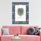 HARRY POTTER™ | RAVENCLAW™ Crest Canvas Afdruk (Insitu (Woonkamer))