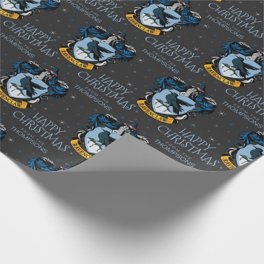 Harry Potter | Ravenclaw Crest - Fijne Kerstmis Cadeaupapier (Hoek)