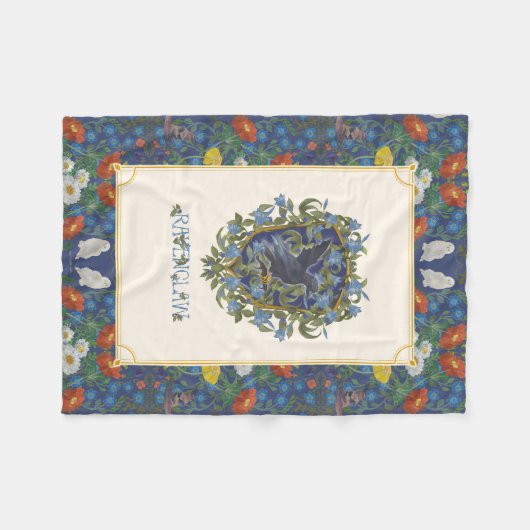 HARRY POTTER™ | RAVENCLAW™ Crest Fleece Deken (Voorkant (Horizontaal))