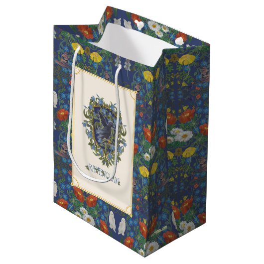 HARRY POTTER™ | RAVENCLAW™ Crest Medium Cadeauzakje (Voorkant Gekanteld)