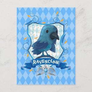Harry Potter   RAVENCLAW™ Crest opladen Briefkaart