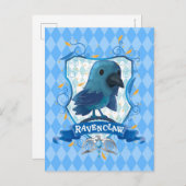 Harry Potter | RAVENCLAW™ Crest opladen Briefkaart (Voorkant / Achterkant)