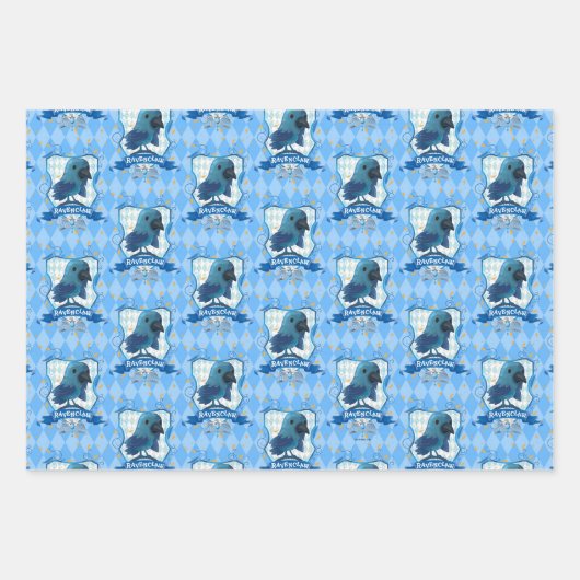 Harry Potter | RAVENCLAW™ Crest opladen Inpakpapier Vel (Voorkant)