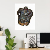 Harry Potter | Ravenclaw Crest - vernietigd Poster (Thuiskantoor)