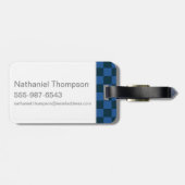 Harry Potter | Ravenclaw Eagle Graphic Bagagelabel (Achterkant horizontaal)