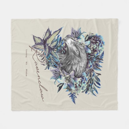 HARRY POTTER™ RAVENCLAW™ FLEECE DEKEN (Voorkant (Horizontaal))