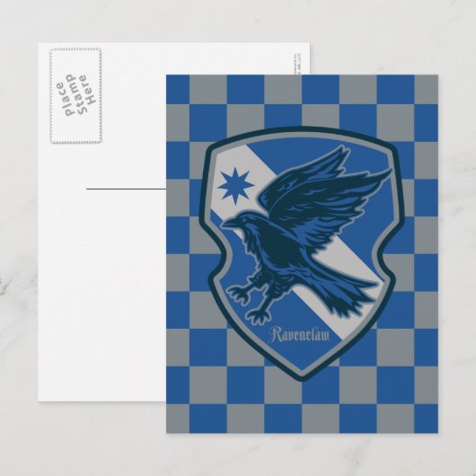 Harry Potter | Ravenclaw House Pride Crest Briefkaart (Voorkant / Achterkant)