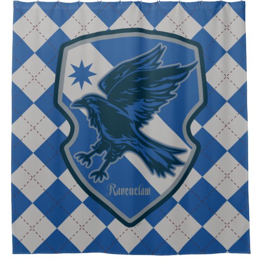 Harry Potter | Ravenclaw House Pride Crest Douchegordijn (Voorkant)