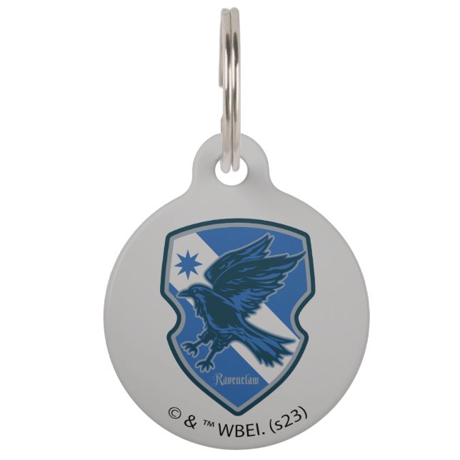 Harry Potter | Ravenclaw House Pride Crest Huisdierpenning (Voorkant)