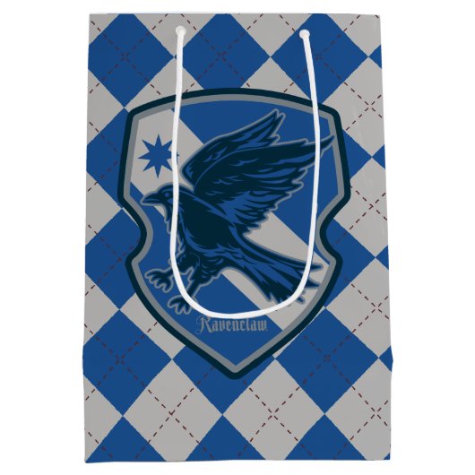 Harry Potter | Ravenclaw House Pride Crest Medium Cadeauzakje (Achterkant)