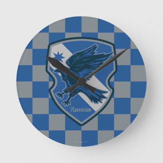 Harry Potter | Ravenclaw House Pride Crest Ronde Klok (Voorkant)