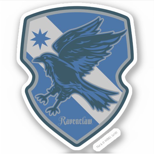Harry Potter| Ravenclaw House Pride Crest Sticker (Voorkant)