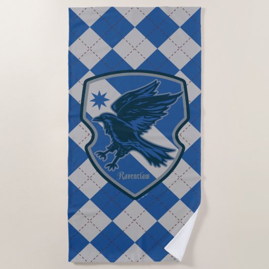 Harry Potter | Ravenclaw House Pride Crest Strandlaken (Voorkant)