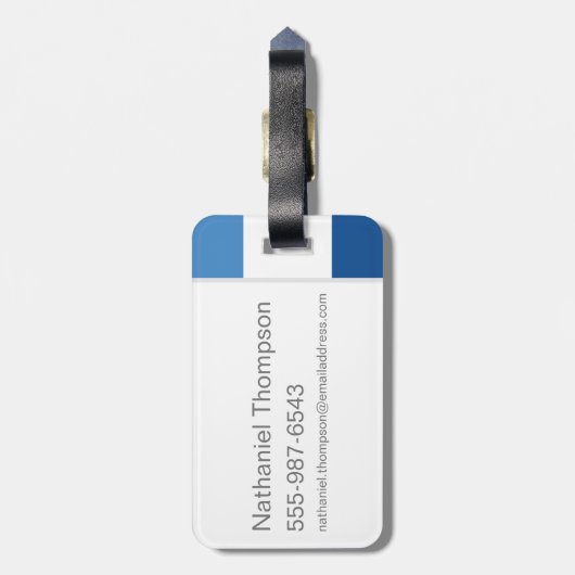 Harry Potter | Ravenclaw House Pride Logo Bagagelabel (Achterkant verticaal)