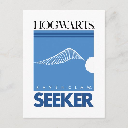 Harry Potter | RAVENCLAW™ House Quidditch Seeker Briefkaart (Voorkant)