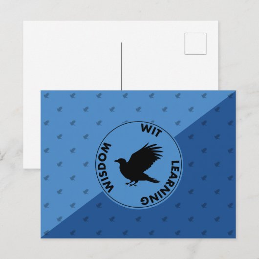 Harry Potter | RAVENCLAW™ House Traits Graphic Briefkaart (Voorkant / Achterkant)