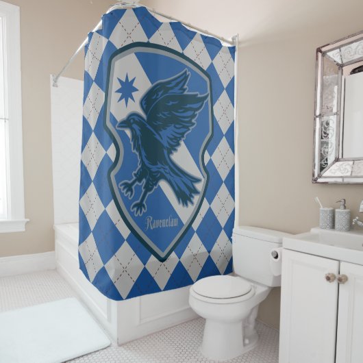 Harry Potter | Ravenclaw Huis Trots Crest Douchegordijn (In situ)