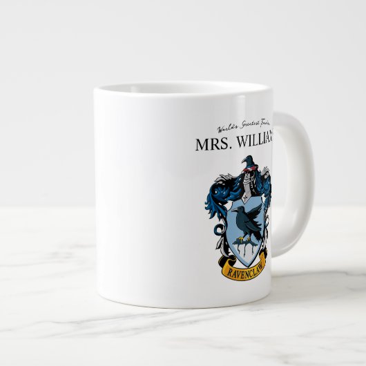 Harry Potter | Ravenclaw-leraar, gepersonaliseerd Grote Koffiekop (Voorkant rechts)