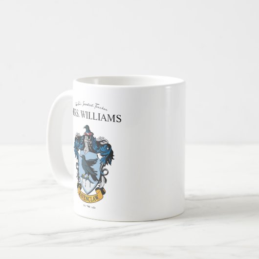 Harry Potter | Ravenclaw-leraar, gepersonaliseerd Koffiemok (Voorkant links)