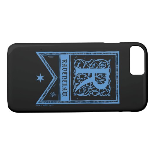 Harry Potter | Ravenclaw Monogram Banner Case-Mate iPhone Case (Achterkant (Horizontaal))