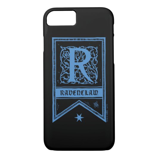 Harry Potter | Ravenclaw Monogram Banner Case-Mate iPhone Case (Achterkant)
