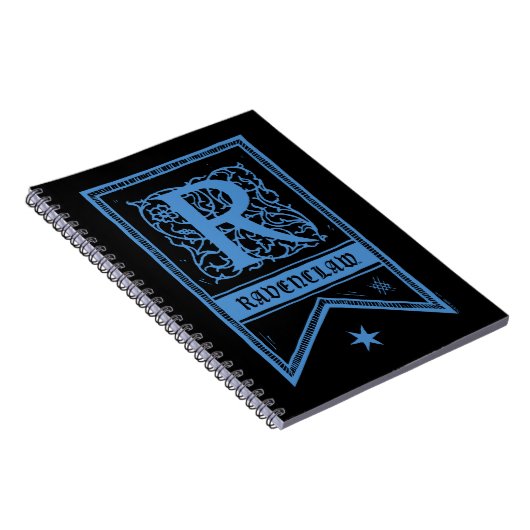 Harry Potter | Ravenclaw Monogram Banner Notitieboek (Rechterzijde)