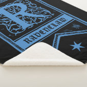 Harry Potter | Ravenclaw Monogram Banner Sherpa Deken (3/4)