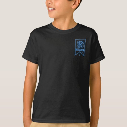 Harry Potter| Ravenclaw Monogram Banner T-shirt (Voorkant)