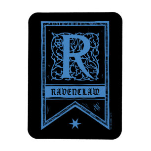 Harry Potter Ravenclaw Monogram Vlag Magneet