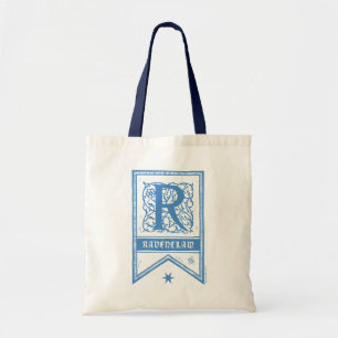 Harry Potter   Ravenclaw Monogram Vlag Tote Bag