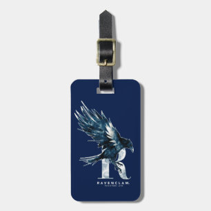 Harry Potter   RAVENCLAW™ Raven Watercolor Bagagelabel