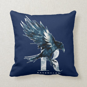 Harry Potter   RAVENCLAW™ Raven Watercolor Kussen