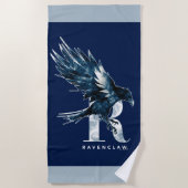 Harry Potter | RAVENCLAW™ Raven Watercolor Strandlaken (Voorkant)