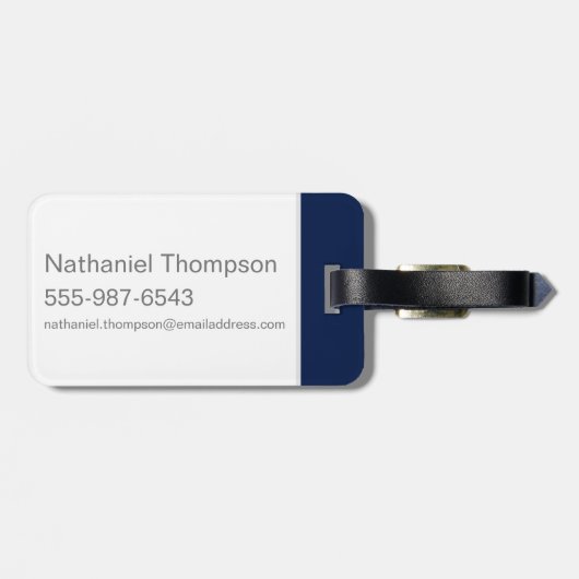 Harry Potter | RAVENCLAW™ Raven-Waterverf Bagagelabel (Achterkant horizontaal)