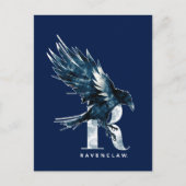 Harry Potter| RAVENCLAW™ Raven-Waterverf Briefkaart (Voorkant)
