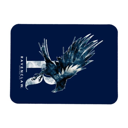Harry Potter | RAVENCLAW™ Raven-Waterverf Magneet (Horizontaal)