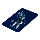 Harry Potter | RAVENCLAW™ Raven-Waterverf Magneet (Linkerzijde)