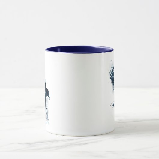 Harry Potter | RAVENCLAW™ Raven-Waterverf Mok (Midden)