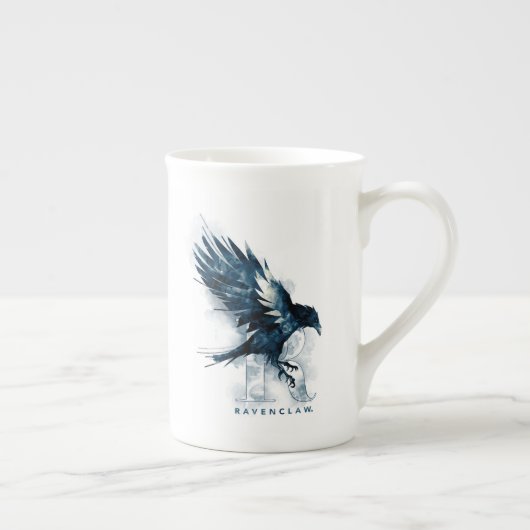 Harry Potter | RAVENCLAW™ Raven-Waterverf Porselein Kop (Rechts)