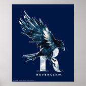 Harry Potter | RAVENCLAW™ Raven-Waterverf Poster (Voorkant)