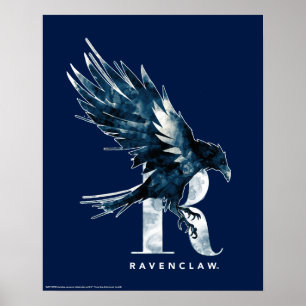Harry Potter   RAVENCLAW™ Raven-Waterverf Poster