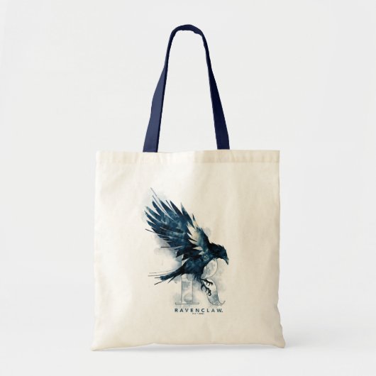 Harry Potter | RAVENCLAW™ Raven-Waterverf Tote Bag (Voorkant)