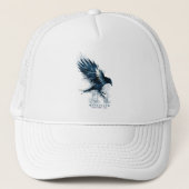Harry Potter | RAVENCLAW™ Raven-Waterverf Trucker Pet (Voorkant)