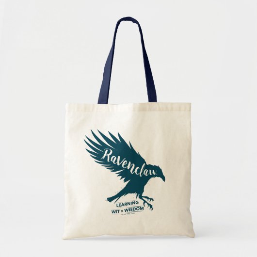 Harry Potter | RAVENCLAW™ Silhouet Typography Tote Bag (Voorkant)