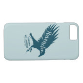 Harry Potter | RAVENCLAW™ Silhouette Typografie Case-Mate iPhone Case (Achterkant (Horizontaal))