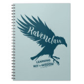 Harry Potter | RAVENCLAW™ Silhouette Typografie Notitieboek (Voorkant)