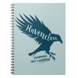 Harry Potter RAVENCLAW™ Silhouette Typografie Notitieboek