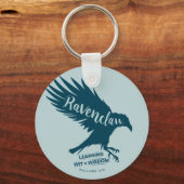 Harry Potter | RAVENCLAW™ Silhouette Typografie Sleutelhanger (Voorkant)
