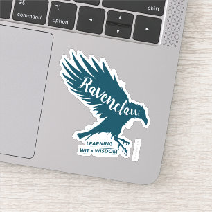 Harry Potter RAVENCLAW™ Silhouette Typografie Sticker